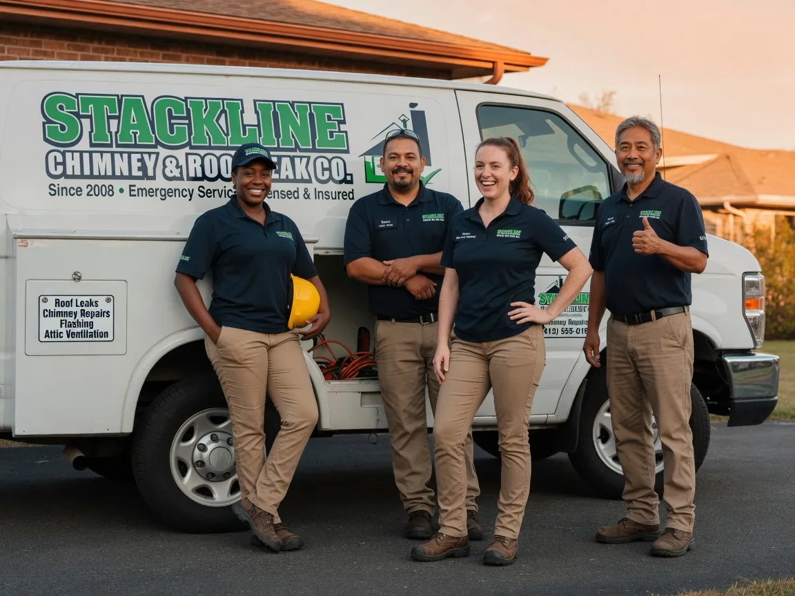 Chimney flashing repair company in Avoca, IN